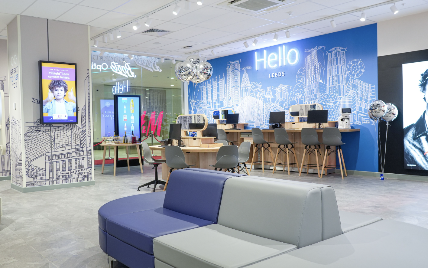 New Boots Opticians with innovative eye scan technology opens in Trinity Leeds