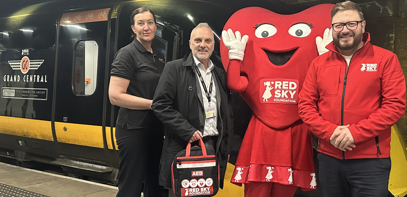 Grand Central installs defibrillators on all its train services