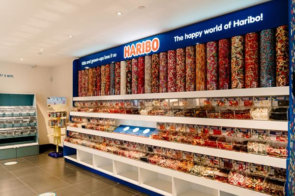 Haribo pick 'n' mix pemiers at Reel Cinema in Wakefield