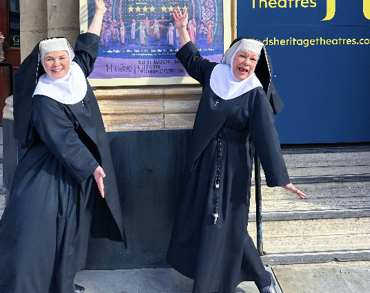 The ‘ladies in the long black dress’ hit Leeds