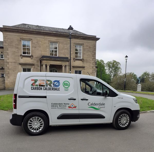 Library book deliveries go green