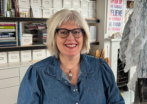 York textile artist is perfectly suited to Sunny Bank Mills