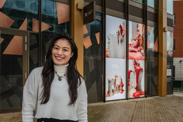 Wellington Place welcomes second window art installation of 2024